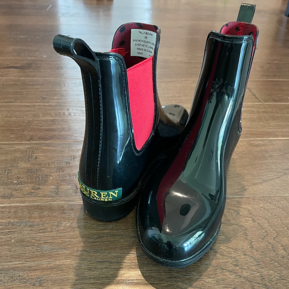 Ralph Lauren rain booties